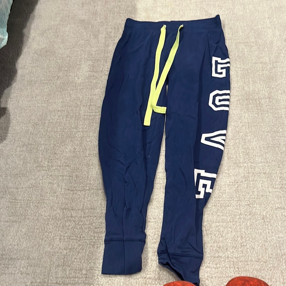 BLUE LOVE SWEATPANTS ADJUSTABLE AND COMFY!! LIMITED TIME ONLY SUPER RARE